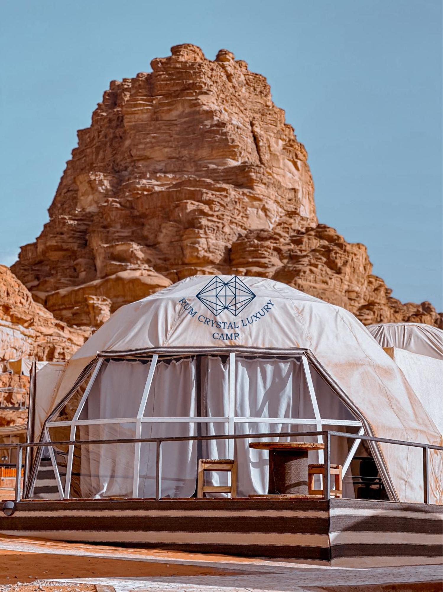 Rum Crystal Luxury Camp Wadi Rum Eksteriør billede