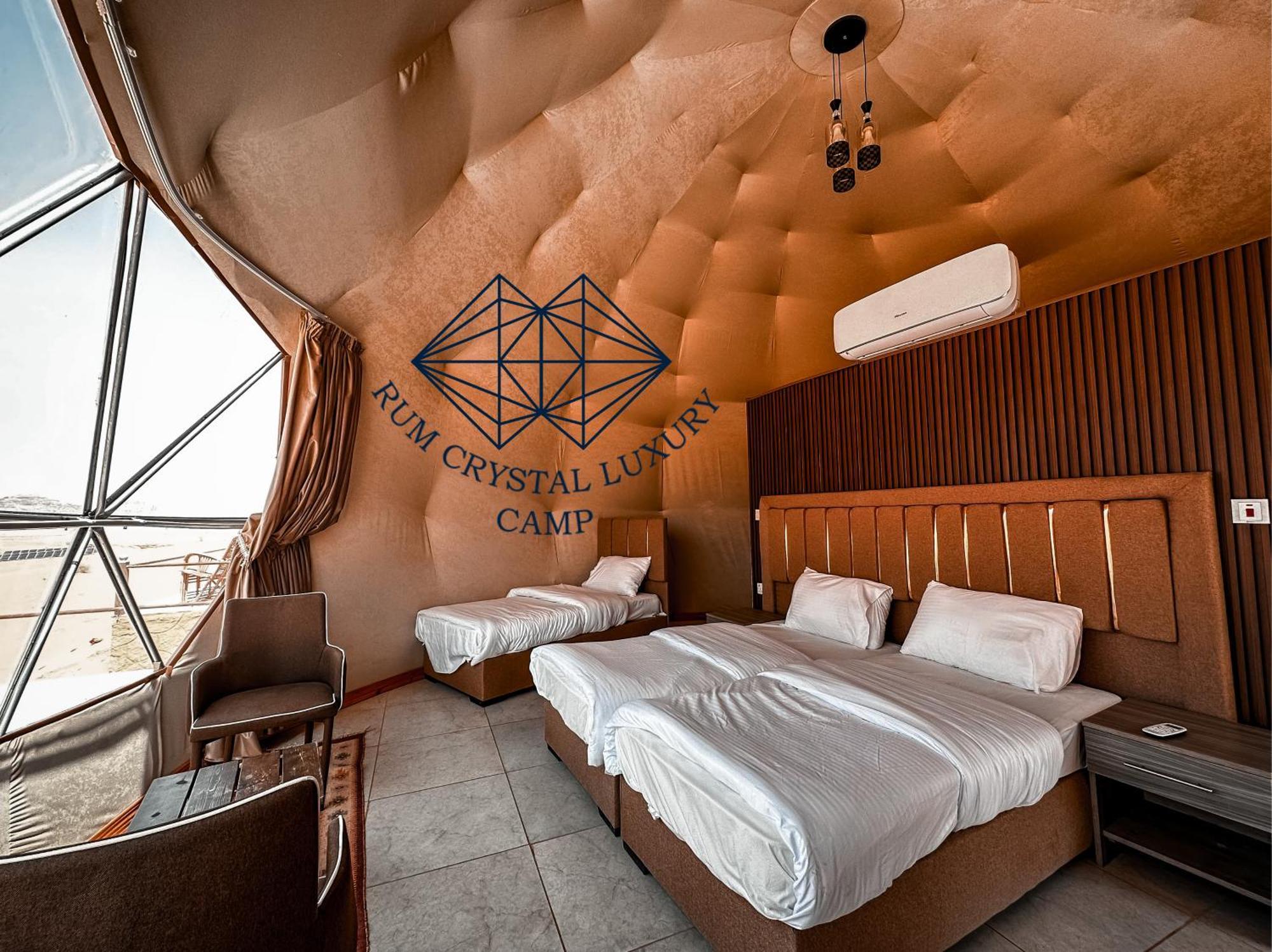Rum Crystal Luxury Camp Wadi Rum Eksteriør billede