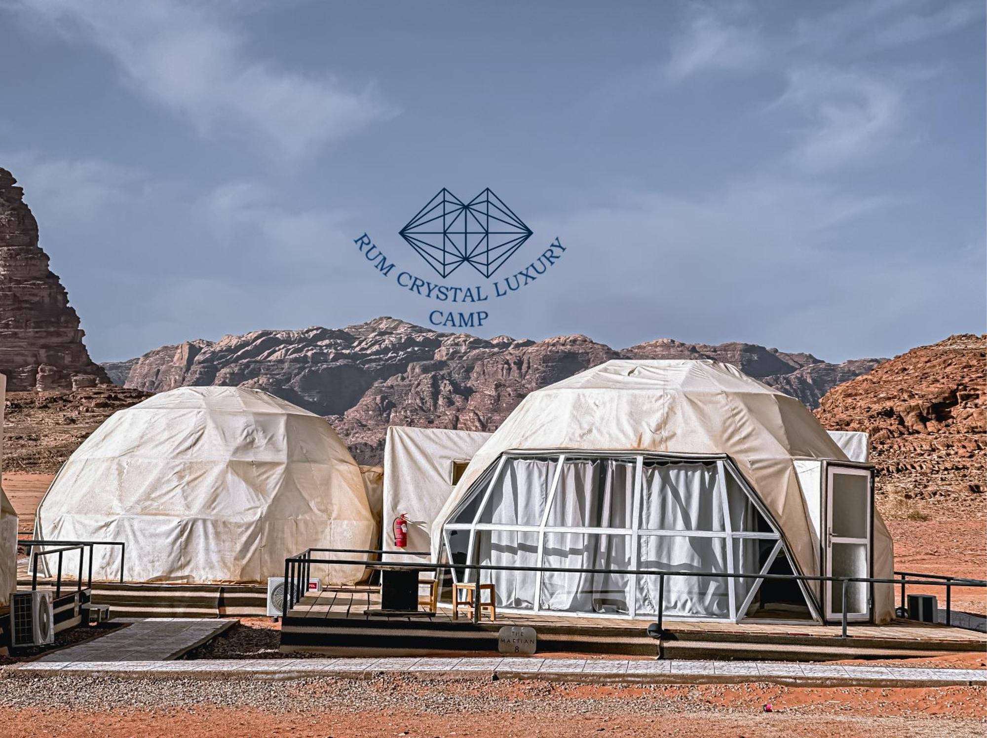 Rum Crystal Luxury Camp Wadi Rum Eksteriør billede