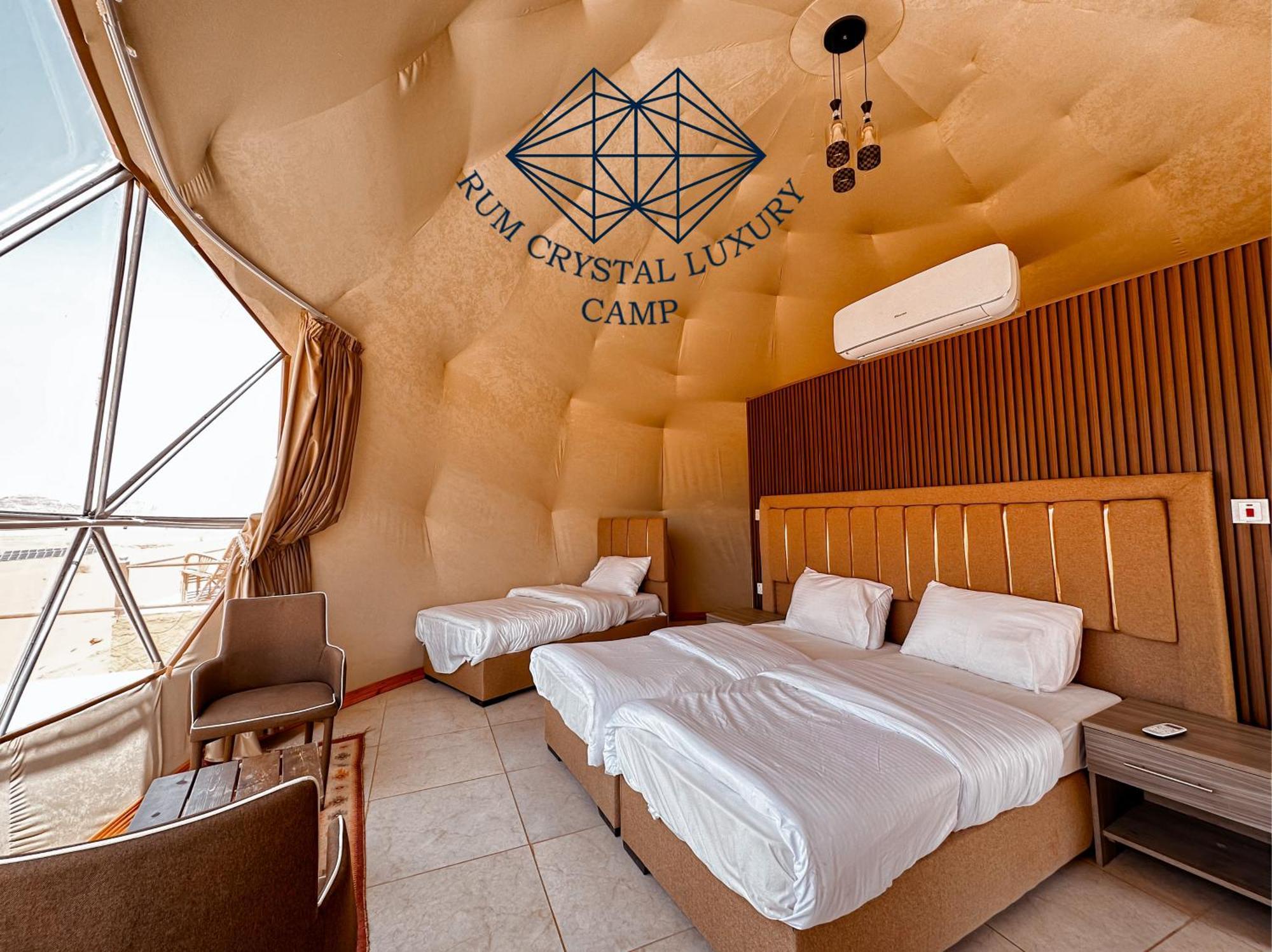 Rum Crystal Luxury Camp Wadi Rum Eksteriør billede