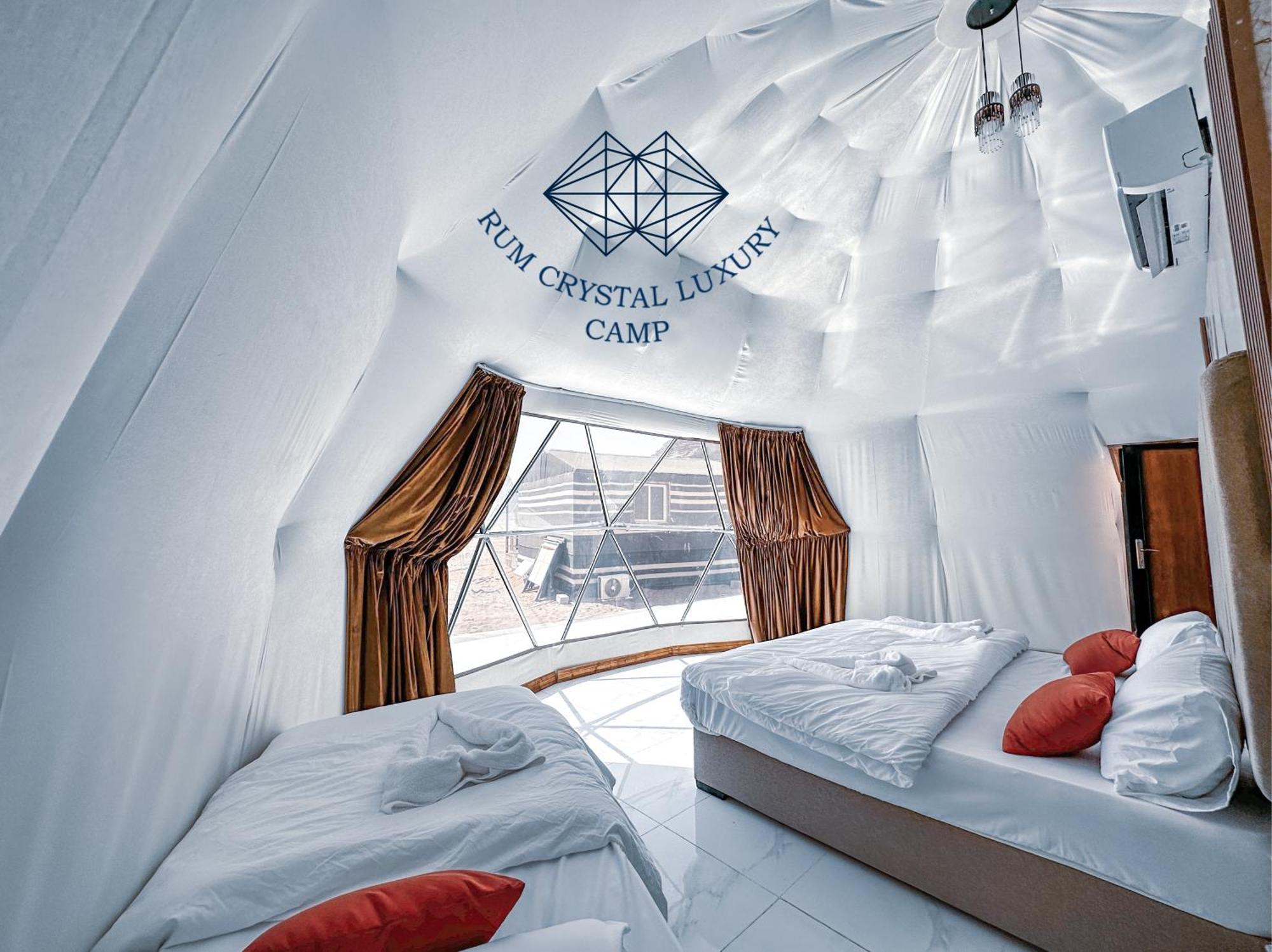 Rum Crystal Luxury Camp Wadi Rum Eksteriør billede