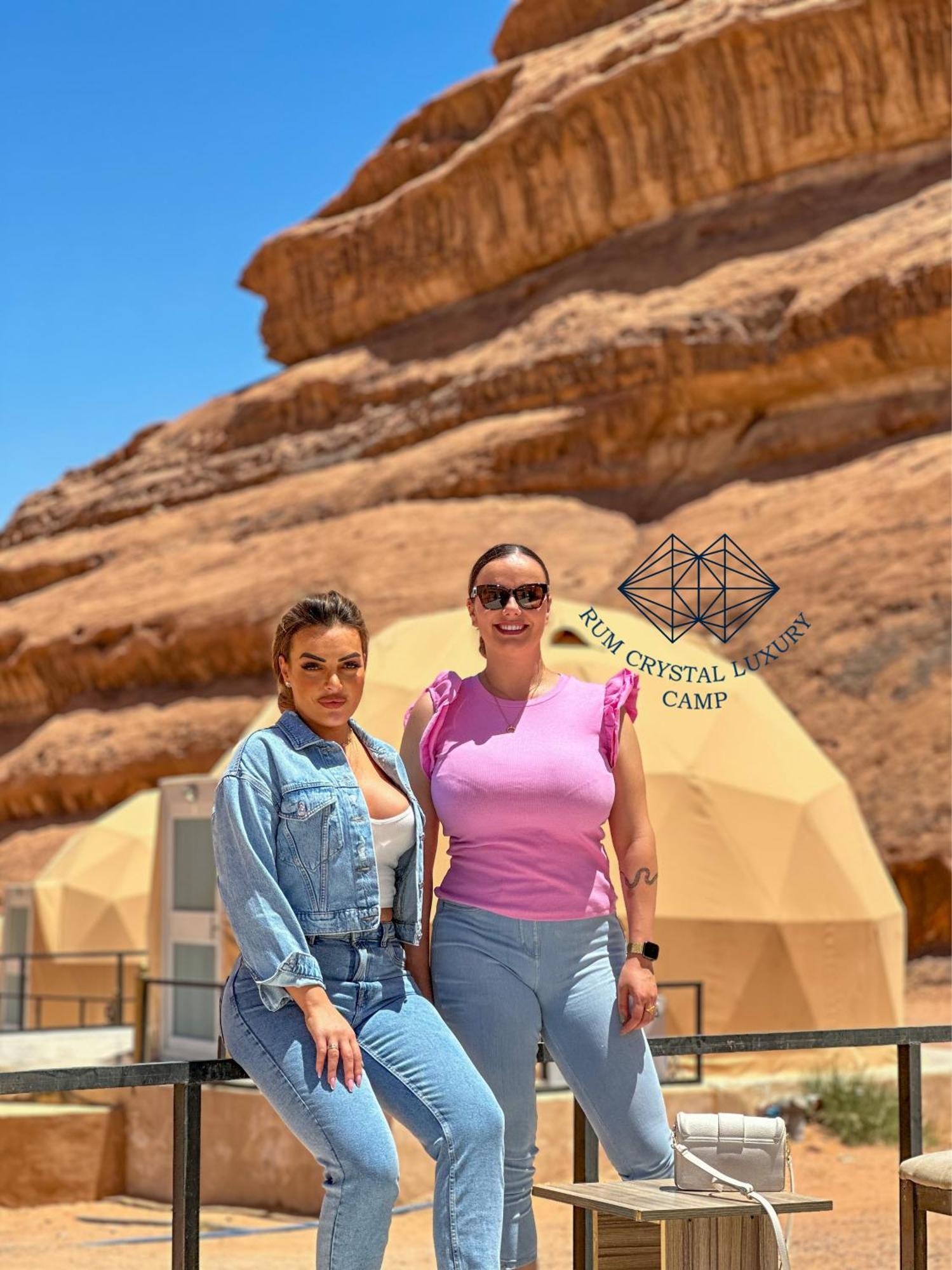Rum Crystal Luxury Camp Wadi Rum Eksteriør billede