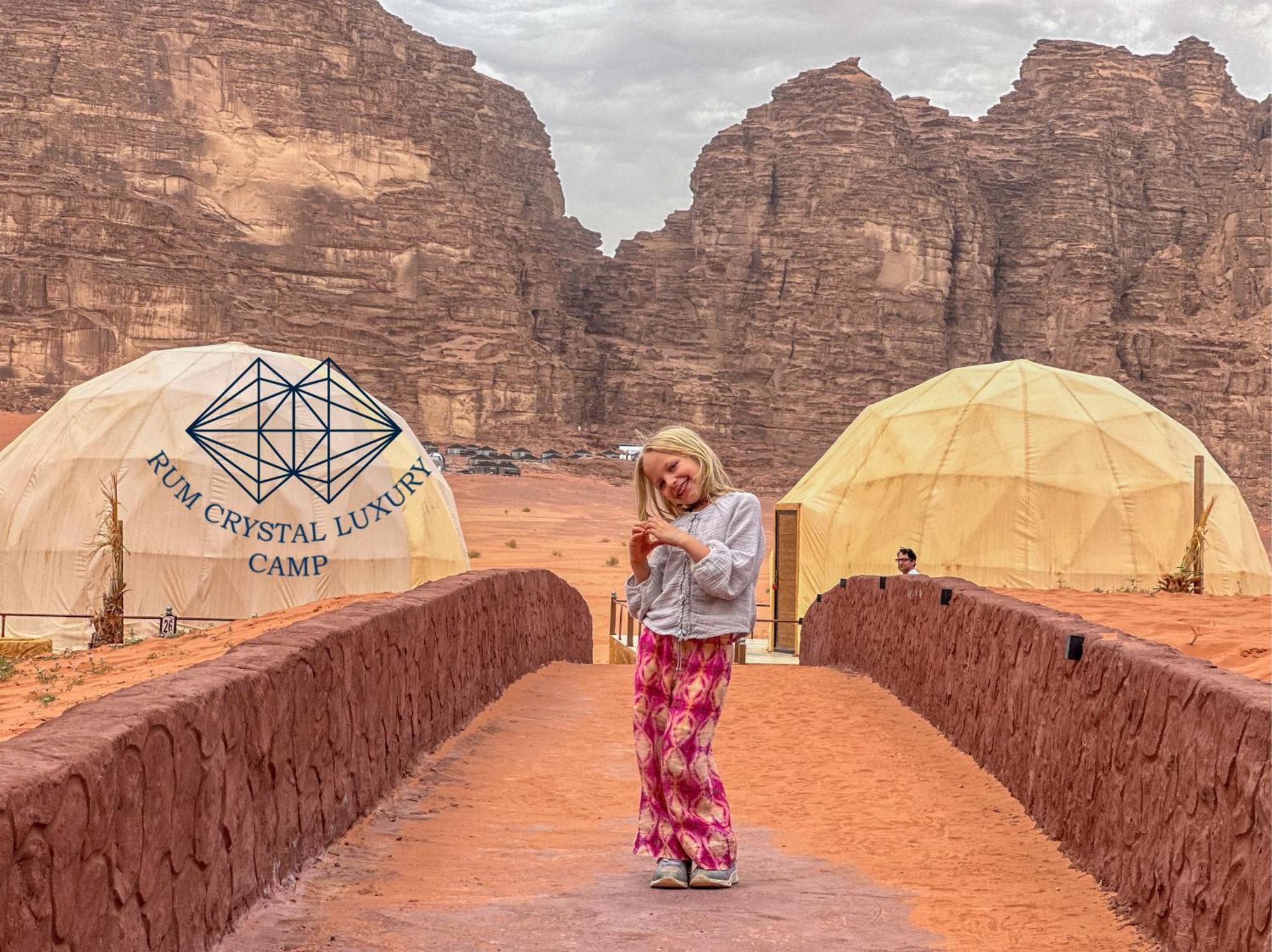 Rum Crystal Luxury Camp Wadi Rum Eksteriør billede