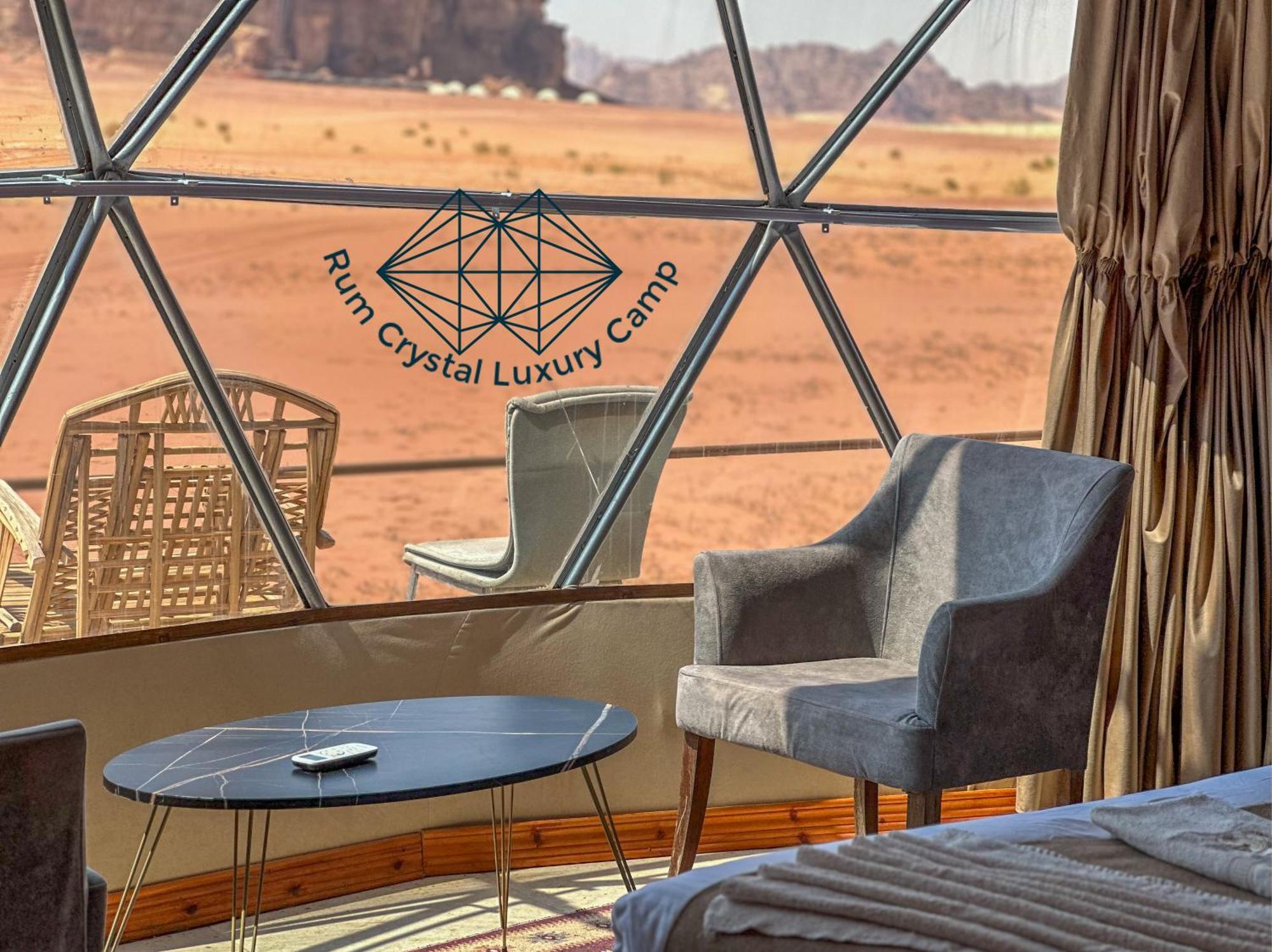 Rum Crystal Luxury Camp Wadi Rum Eksteriør billede