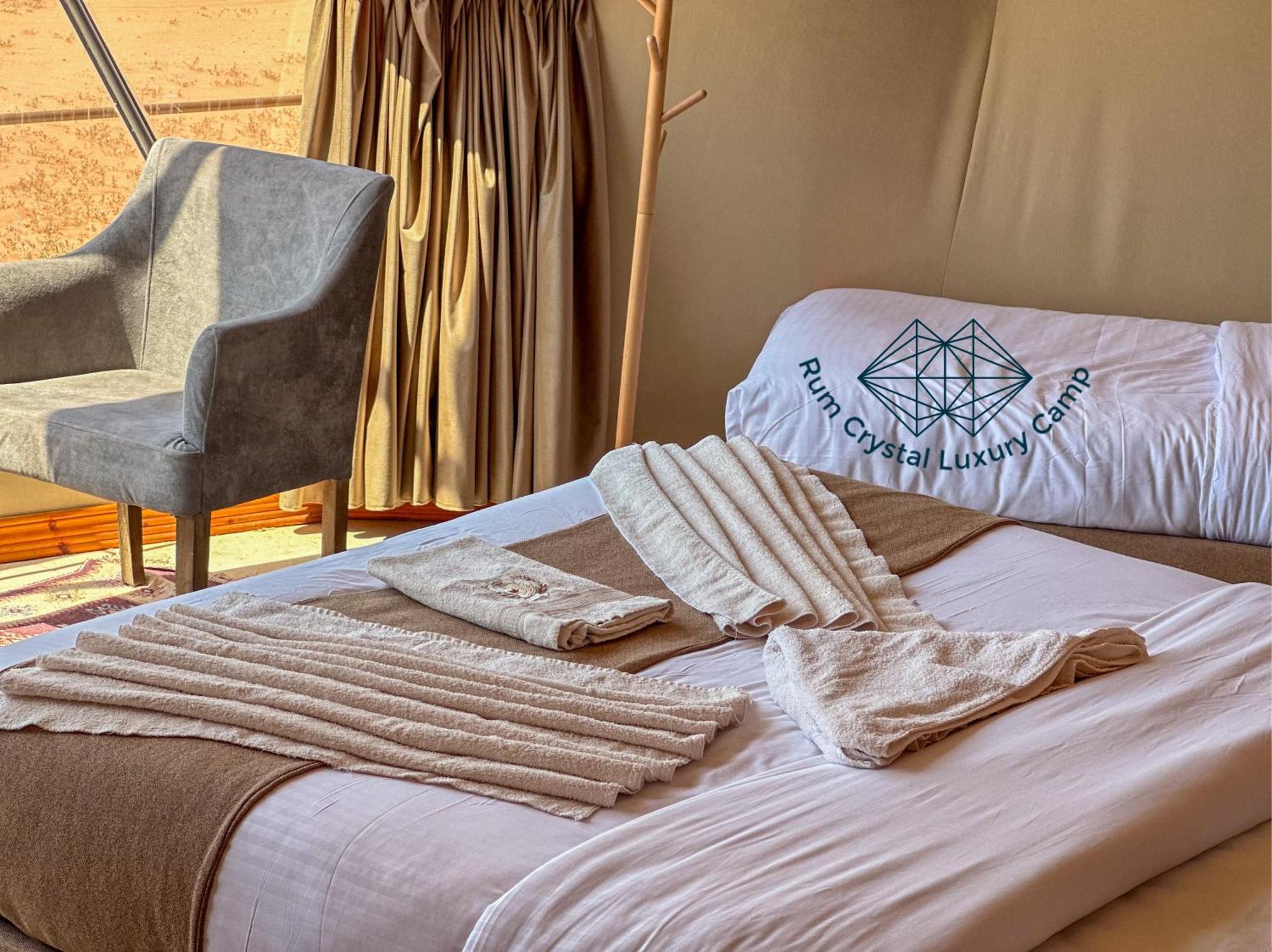 Rum Crystal Luxury Camp Wadi Rum Eksteriør billede