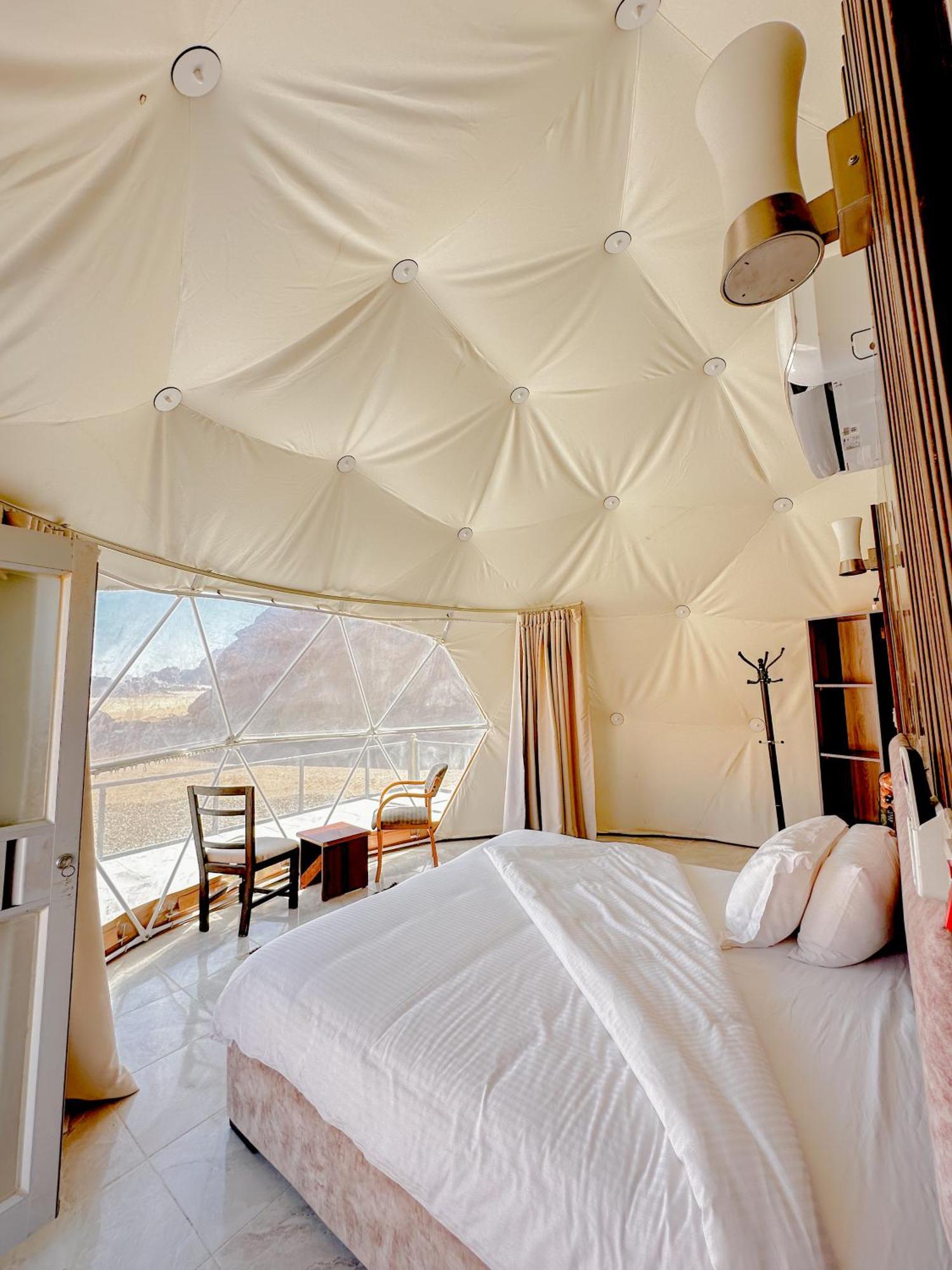 Rum Crystal Luxury Camp Wadi Rum Eksteriør billede