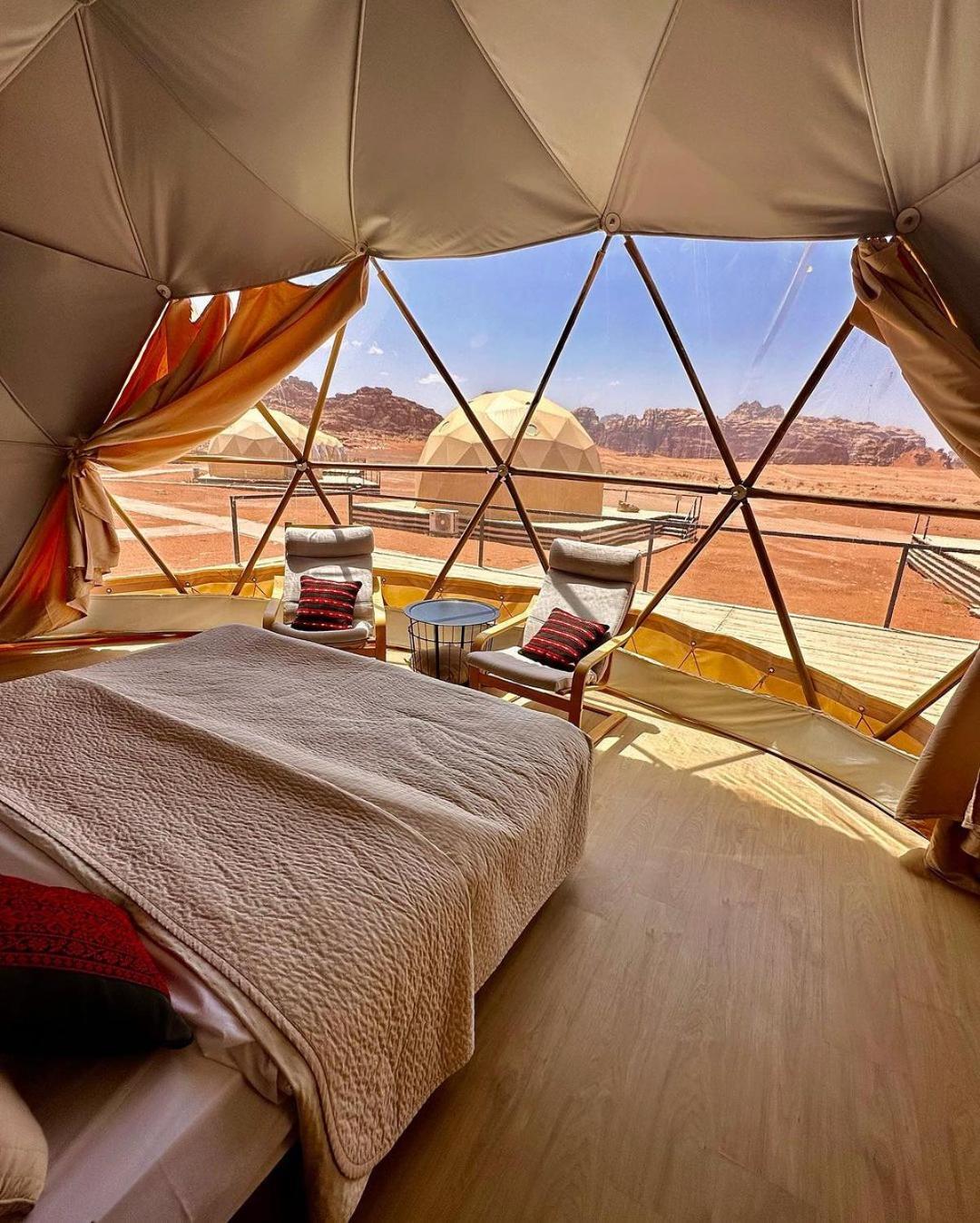 Rum Crystal Luxury Camp Wadi Rum Eksteriør billede
