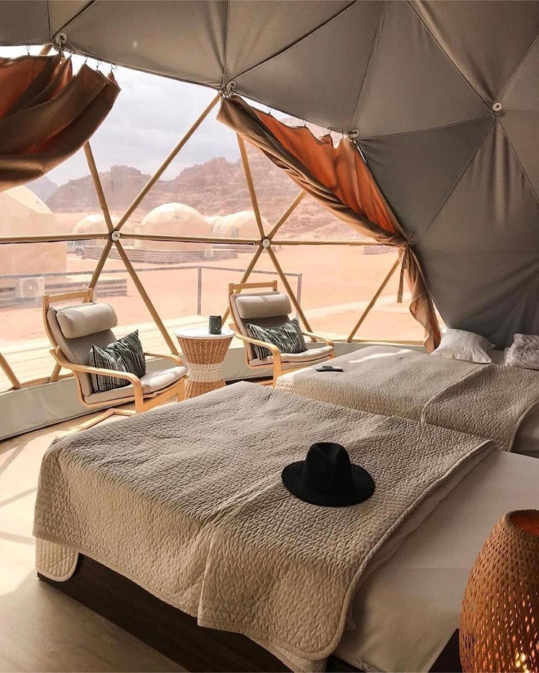 Rum Crystal Luxury Camp Wadi Rum Eksteriør billede