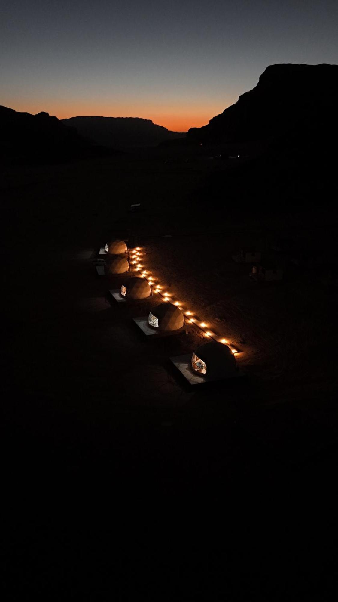 Rum Crystal Luxury Camp Wadi Rum Eksteriør billede
