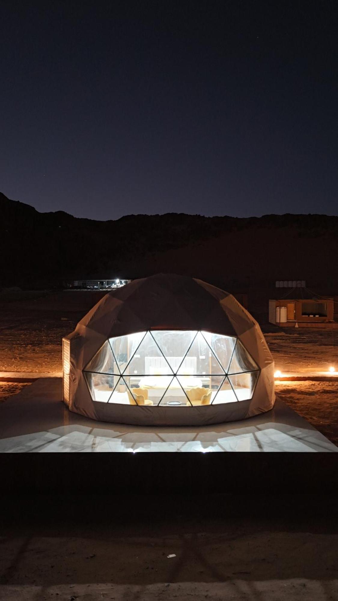 Rum Crystal Luxury Camp Wadi Rum Eksteriør billede